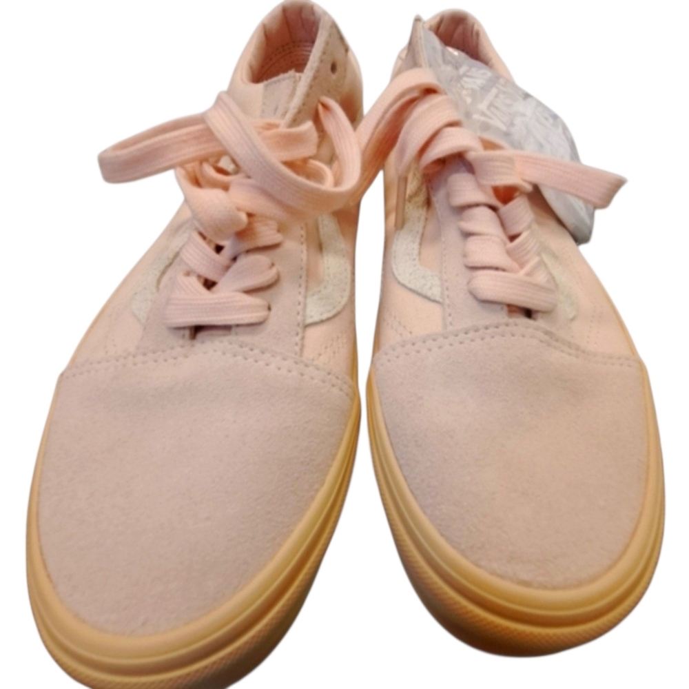 VANS OLD SKOOL Pink/Biscotti Womens Size 9.5 NEW